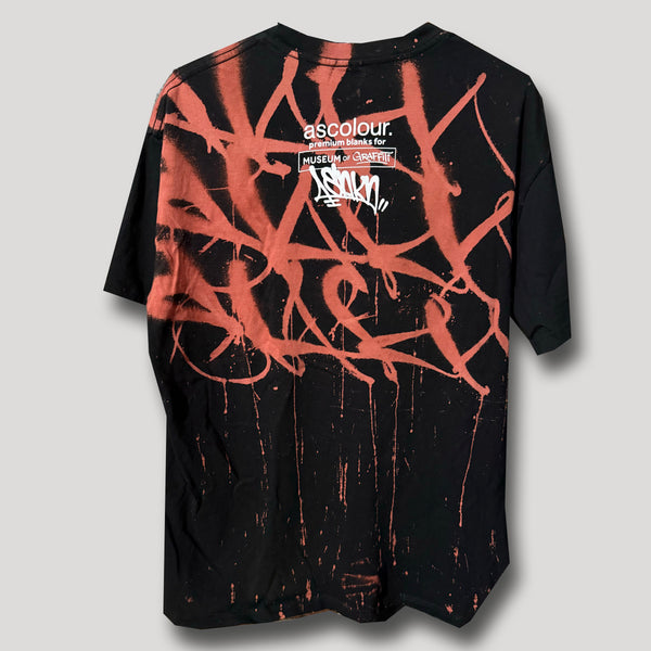 CORAL AND BLACK AS COLOUR URBAN X CAMO XL