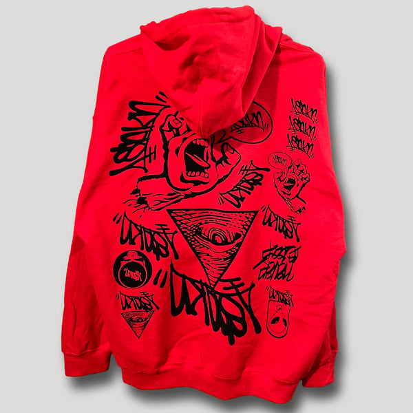 NEVER SLEEP SOLID STREET HOODY XL