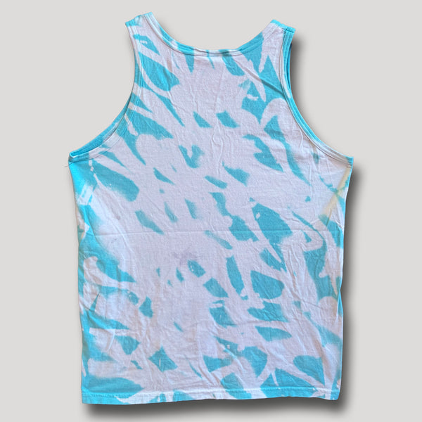 TEAL TANK URBAN CAMO VINTAGE MARY PRINT MEDIUM
