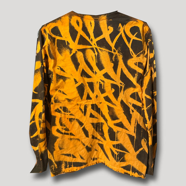 YELLOW AND BLACK LONG SLEEVE SMALL