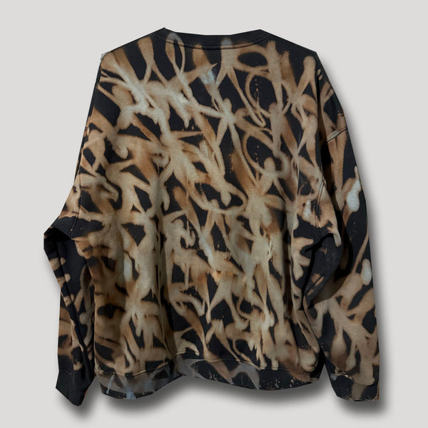 URBANxCAMO CREWNECK BLACK XL