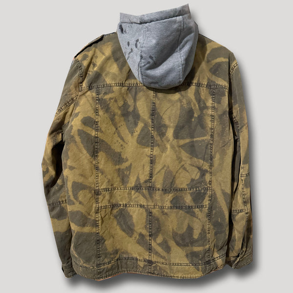 URBAN CAMO x HOODED LEVI'S  SHERPA JACKET XL GREEN