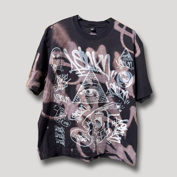 BLACK AND PURPLE AS COLOUR URBAN X CAMO LARGE