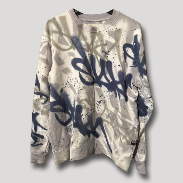 G STAR URBANxCAMO CREWNECK GREY LARGE