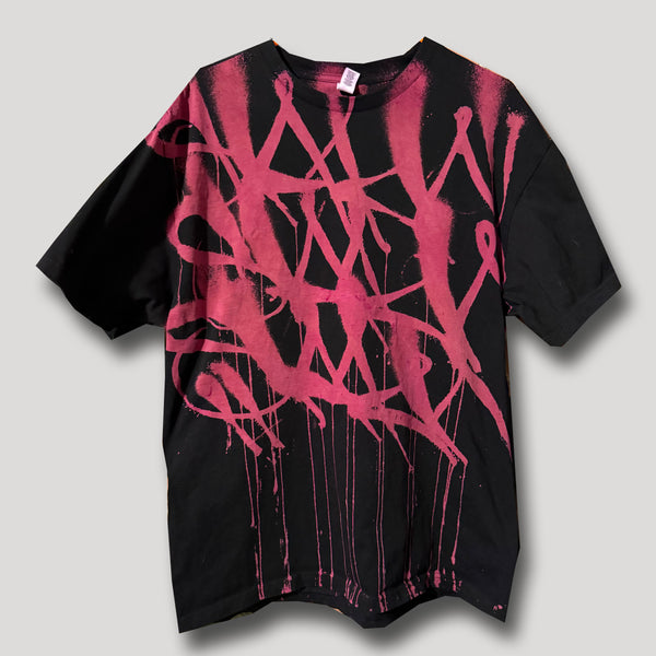 MAGENTA AND BLACK AS COLOUR URBAN X CAMO L
