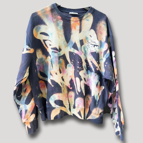 NEVER SLEEP URBANxCAMO CREWNECK L