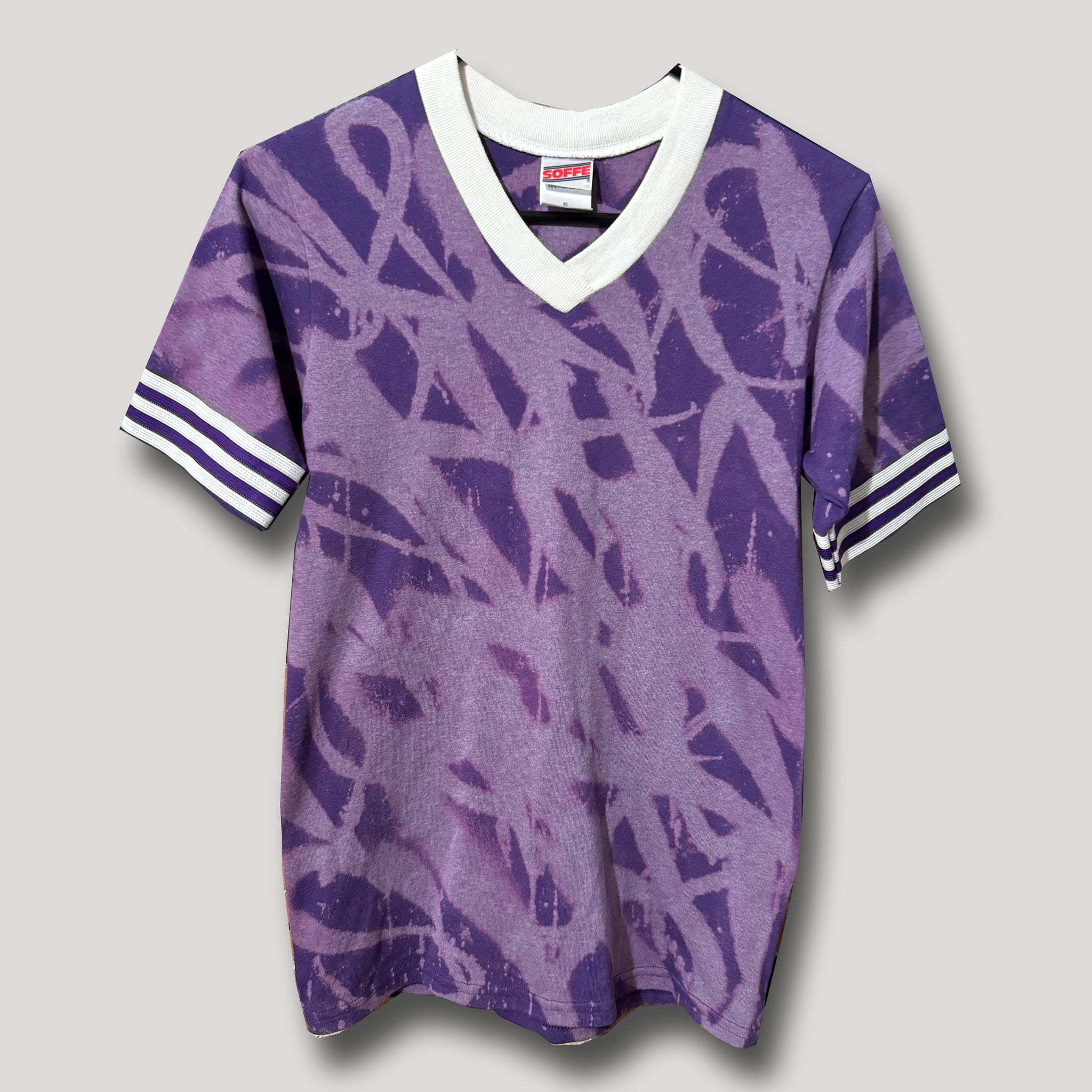 PURPLE URBAN X CAMO T SHIRT SMALL