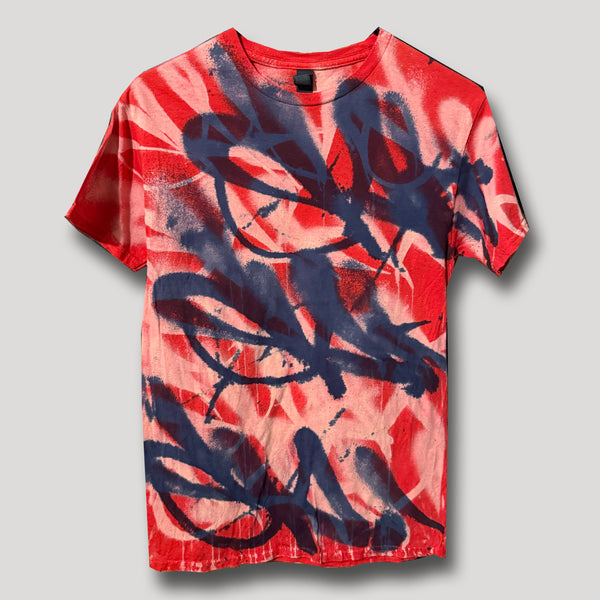 RED URBAN X CAMO T SHIRT SMALL