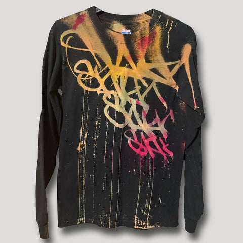 BLACK URBAN X CAMO LONG SLEEVE SMALL