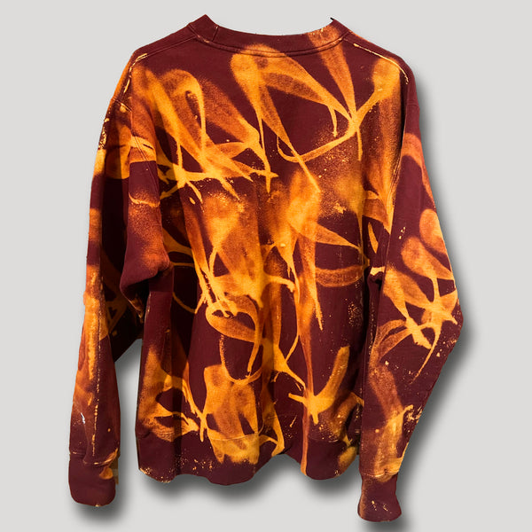 NEVER SLEEP URBANxCAMO CREWNECK L